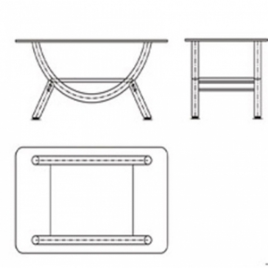 Bàn sofa Hòa Phát BSF81
