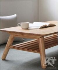 Bàn sofa gỗ cao su