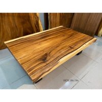 Bàn sofa gỗ me tây nguyên tấm