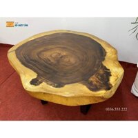 bàn sofa gỗ me tây nguyên tấm