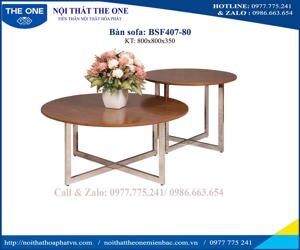Bàn sofa veneer Hòa Phát BSF407-80