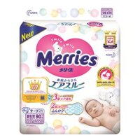 Bán Tã - bỉm dán Merries Newborn90 Nhật Bản (dưới 5kg)