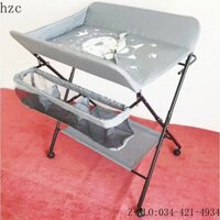 Bàn Tã Gấp Cho Bé/Bàn Chăm Sóc Cầm Tay Trẻ Em/Bàn Sờ Em Bé/Bàn Thay Tã Cho Bé Sơ Sinh Có Thể Di Chuyển