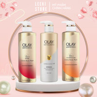 [Bản Thái] Sữa tắm trắng da dưỡng ẩm Olay Body Science B3 + Vitamin C , Peptide Creme Body Wash 500ml