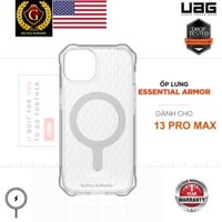 [Bán thanh lý ] Ốp lưng 13 ProMax UAG ESSENTIAL ARMOR tích hợp vòng nam châm hít từ tính - Hàng chính hãng NDTL