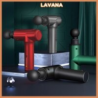 [BÁN THANH LÝ]Súng Massage Cầm Tay 6 Tốc Độ/ Súng Mát Xa Toàn Thân Lavana