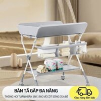 Bàn thay tã cho bé cho bé có thể gấp gọn dễ dàng thay tã dùng làm giường bàn chăm sóc bé