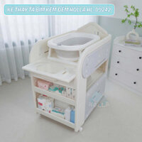 Bàn thay tã cho bé Holla HL-09242, kệ thay tã kiêm tủ đựng đồ cho bé