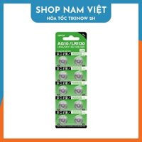 Bán Theo Vỉ Pin Đồng Hồ, Máy Tính Các Loại, Pin Alkaline và Lithium - LR1130AG10