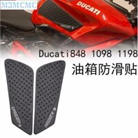 Bán Thích Hợp Cho Xe Máy Ducati 848EVO / 1098 / 1198 Street Fighter Bình Nhiên Liệu Chống Trơn Trượt Bên Miếng Dán Đảm Bảo