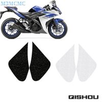 Bán Thích Hợp Cho Xe Yamaha YZF R15 R25 R3 15-18 Bình Nhiên Liệu Miếng Dán Chống Trơn Trượt Đầu Gối Miếng Dán Bên Miếng Dán Bảo Vệ
