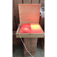 bàn thiền đá muối HIMALAYA 4 viên