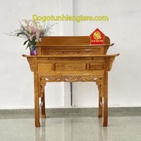 Bàn Thờ 2 Tầng Gỗ Căm Xe 107cm - SP646