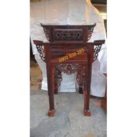 BÀN THỜ GIA TIÊN NHỊ CẤP GỖ MUỒNG, bàn thờ 2 tầng dài 88 - ms 32b