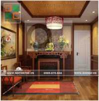 Bàn thờ gỗ gụ » Bình Gỗ