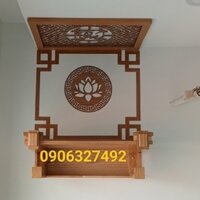 Bàn thờ quan thế âm bồ tát treo tường 41x61