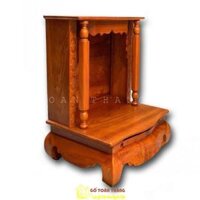 Bàn thờ Thần Tài gỗ Căm Xe BTT-16