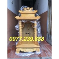 bàn thờ thần tài gỗ pơmu 41cm