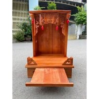 Bàn thờ thần tài ông địa 38 x 50cm - Đồ Gỗ Vinh