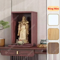 Bàn thờ thần tài ông địa thờ phật và tượng đơn cỡ lớn hiện đại phù hợp chung cư nhà nhỏ ms04-1