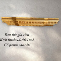 bàn thờ thiên chúa -bàn thờ công giáo - gỗ pơmu