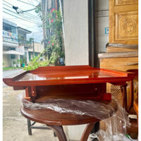 Bàn thờ treo gỗ sồi phủ
