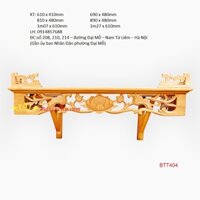 BÀN THỜ TREO TƯỜNG ĐỤC SEN 61x41