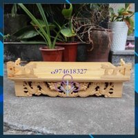 Bàn thờ treo tường gia đình gỗ nhiều cỡ to nhỏ