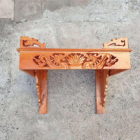 Bàn thờ treo tường gỗ Xoan kích thước 40cm x 40cm