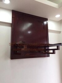 Bàn thờ treo tường hiện đại cho nhà ở , chung cư, kích thước 81cmx48cm miễn phí vận chuyển khu vực miền bắc