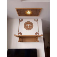 Bàn thờ treo tường trọn bộ 61*41