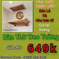 Bàn Thờ Treo Tường