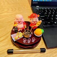 Bàn Thờ Tròn  Mini Thần Tài Thổ Địa mini