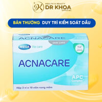 [BẢN THƯỜNG] Viên Uống Giảm Mụn, Giảm Dầu Nhờn ACNACARE Mega We Care (30 viên)