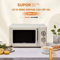[BẢN TIẾNG ANH]Lò Vi Sóng Xiaomi Qcooker Phong Cách Vintage Cổ Điển Dung Tích 20L 700W Hàng Chính Hãng Bảo Hành 12 Tháng