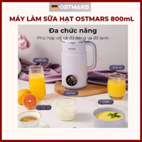 Bản TIẾNG VIỆT ] OSTMARS Máy Làm Sữa Hạt, Máy Nấu Sữa Hạt 800ml - 600W