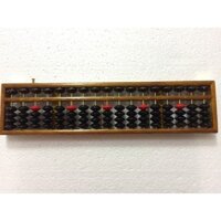Bàn tính Soroban 17 cột - Gỗ cao cấp