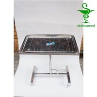 Bàn tít, xe đẩy y tế đựng dụng cụ y tế loại chính tâm và lệch tâm