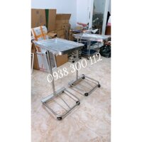 BÀN TÍT, XE ĐẨY Y TẾ ĐỰNG DỤNG CỤ PHẪU THUẬT, SPA CHẤT LIỆU INOX DÀY TỐT,...