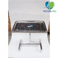 Bàn tít, xe đẩy y tế đựng dụng cụ y tế loại chính tâm và lệch tâm.