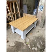 bàn trà 2 tầng cao 40cm - bàn sofa