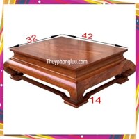 Bàn Trà Chân Cong Phòng Khách Cỡ 32x42 Cao 14cm