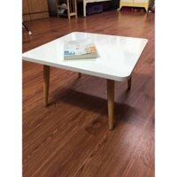 Bàn Trà chân gỗ tròn kiểu nhật chắc chắn kích thước vuông 60*60cm Havaco