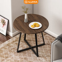 Bàn trà chân vuông khung sắt thương hiệu ILUMIA - GM85