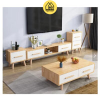 Bàn trà có ngăn kéo bàn uống nước phòng khách phong cách (BT05) HOME DECOR MINH CƯỜNG
