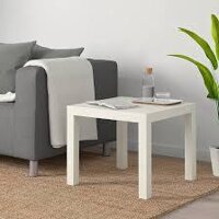 BÀN TRÀ COFFE LACK IKEA - TRẮNG 55x55 cm