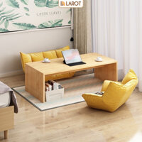 Bàn trà đa năng có thể làm bàn học ngồi bệt bàn trang điểm ngồi bệt thương hiệu LAROT - GP147