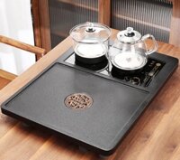 Bàn trà điện gỗ nguyên tấm nhập khẩu BNT-01