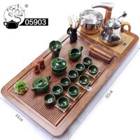 BÀN TRÀ ĐIỆN TRUNG QUỐC CAO CẤP 059 ” Yuan Xing Tiao Wen” 圆形条纹