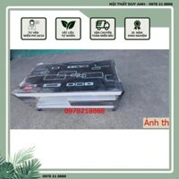 Bàn trà gỗ mặt kính có hộc DUYANH Sofa 50 x 100 x 45 cm